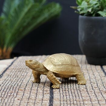 Gold Decorative Tortoise, 2 of 5