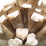 Personalised Wedding Hearts Candles Favours Party Gifts, thumbnail 4 of 9