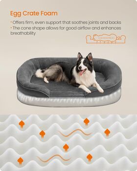 Orthopaedic Dog Sofa Bed Foam Cushion, 2 of 6