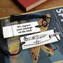 Personalised Spitfire Aeroplane Pewter Metal Bookmark, thumbnail 1 of 7