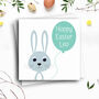 Personalised Hoppy Easter Bunny Card, thumbnail 5 of 5