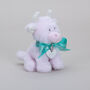 Personalised Mini Baby Pink Collectible Highland Cow Soft Toy, Gift Boxed, thumbnail 3 of 11