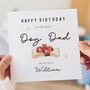 Personalised Happy Birthday To The Best Dog Dad, thumbnail 1 of 3