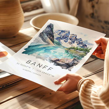 Banff National Park Travel Print, 2 of 7