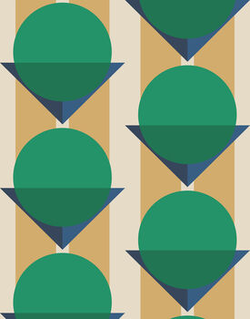 Bauhaus Style Wallpaper, 2 of 4