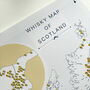 Scotland Scotch Whisky Map Regions And Distilleries 24, thumbnail 2 of 8