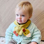 Baby Duck Knit Scarf For Toddler, thumbnail 2 of 12