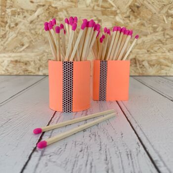 Neon Square And Circle Match Pot Set, 5 of 12