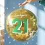 Personalised Big Birthday Gold Disco Ball, thumbnail 1 of 5