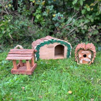 Happy Hedgehog House And Bird Box Gift Set, 4 of 8