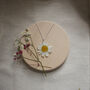 Daisy Flower Sterling Silver Or 24ct Gold Necklace, thumbnail 3 of 8