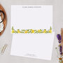 Personalised Lemon Notecard Set A6 Note Cards, thumbnail 2 of 5