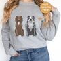 Personalised Bernese Mountain Dog Sweatshirt, thumbnail 3 of 10