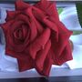 Valentines Flower Gift Artificial Silk Boxed Red Rose, thumbnail 3 of 9