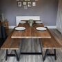 Reclaimed Wooden Dining Table, thumbnail 6 of 11