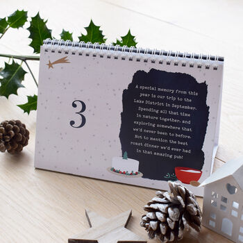 Personalised Countdown To Christmas Advent Calendar, 12 of 12
