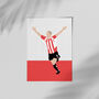 Kevin Phillips Sunderland Football Poster, thumbnail 2 of 3