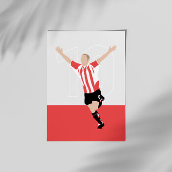 Kevin Phillips Sunderland Football Poster, 2 of 3