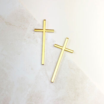 Cross Cake Charm For Christening And Baptism, 3 of 5