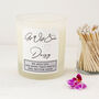 Personalised Get Well Soon Scented Soy Wax Candle, thumbnail 11 of 12