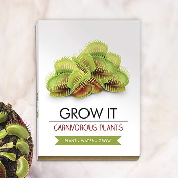 Grow Your Own Carnivorous Plant Kit, 2 of 3