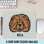 Chow Chow Face Mouse Mat, thumbnail 1 of 4