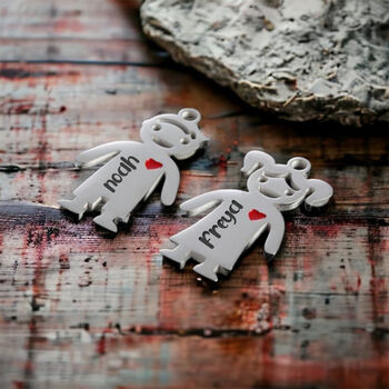 Personalised Family Keyring With Charms, 4 of 10