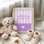 Purple Long Live Girlhood Nursery Print, thumbnail 6 of 8