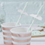 Mint Green Cloud Shaped Paper Party Straws, thumbnail 1 of 3