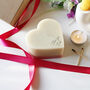 Anniversary Scented Heart Shaped Recycled Candle, thumbnail 2 of 11