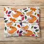 Autumn Foxes Wrapping Paper Roll Or Folded, thumbnail 1 of 3