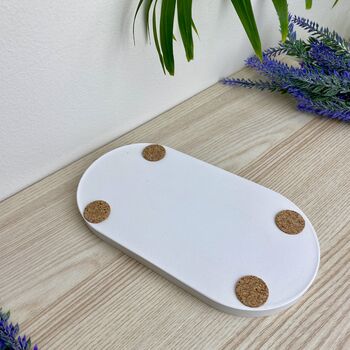Cow Print Oval Trinket Tray Dish, 5 of 5