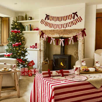 Diy Santa Crackers With Velvet Ribbon Pack Of Six, 6 of 6