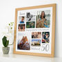 Personalised 50th Birthday Square Photo Collage, thumbnail 8 of 11