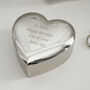 Personalised Heart Trinket Box, thumbnail 2 of 6