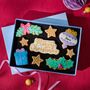Personalised Just To Say Merry Christmas Letterbox Iced Cookies, thumbnail 1 of 12