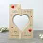 Personalised Couples Names Heart Tea Light Holders, thumbnail 2 of 8