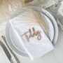 Personalised Scripted Wooden Wedding Place Name, thumbnail 12 of 12