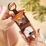 Personalised Leather Keyring For Mum With Two Photocards, thumbnail 2 of 6