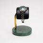 Verde Guatemala Marble Watch Stand Gold, thumbnail 1 of 8