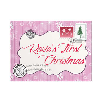 Personalised Baby's Christmas Book, 9 of 12