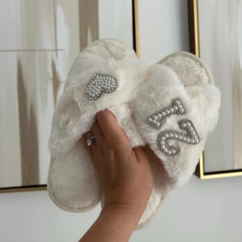 Birthday Present Slippers 13th 18th 21st 30th 40th 50th 60th, 2 of 4