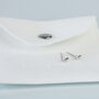 Sterling Silver Minimalist Leaf Stud Earrings, thumbnail 5 of 6