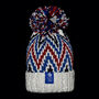 Official Team Gb Zig Zag Reflective Super Bobble Hat, thumbnail 2 of 2