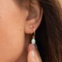 Aura Opal Gold Hoop Earrings, thumbnail 1 of 4