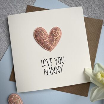 Love You Mummy/Mum 3D Heart Birthday Card, 2 of 4