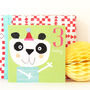 Panda 3rd Birthday Card, thumbnail 3 of 5