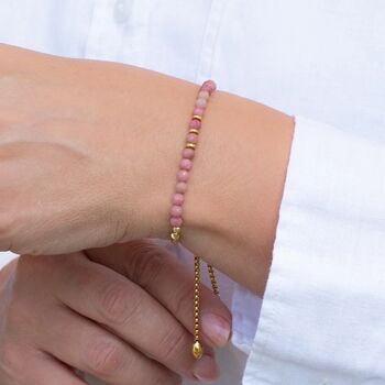Rhodonite Bracelet, 9 of 9