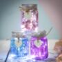 Mini Metallic LED Firefly Jars, thumbnail 4 of 6