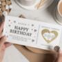 Simple Happy Birthday Scratch Voucher, thumbnail 1 of 4